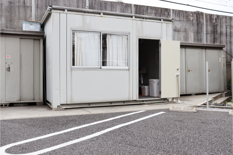 発熱外来ブース